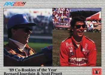 #64 '89 Co-Rookies of the Year Bernard Jourdain & Scott Pruett - 1991 All World Indy Racing