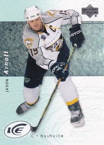 #64 Jason Arnott - Nashville Predators - 2007-08 Upper Deck Ice Hockey