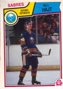 #64 Bill Hajt - Buffalo Sabres - 1983-84 O-Pee-Chee Hockey