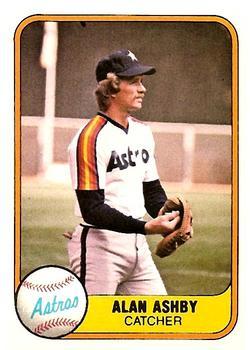 #64 Alan Ashby - Houston Astros - 1981 Fleer Baseball