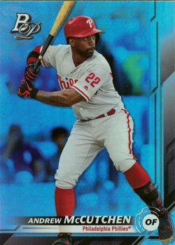 #64 Andrew McCutchen - Philadelphia Phillies - 2019 Bowman Platinum Baseball