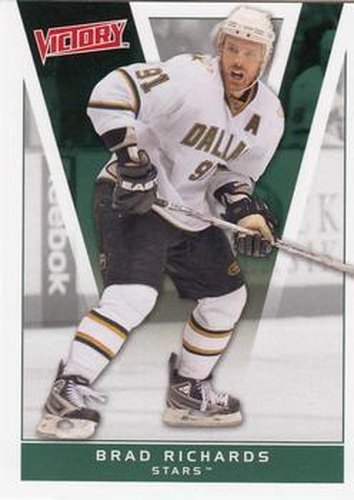 #64 Brad Richards - Dallas Stars - 2010-11 Upper Deck Victory Hockey