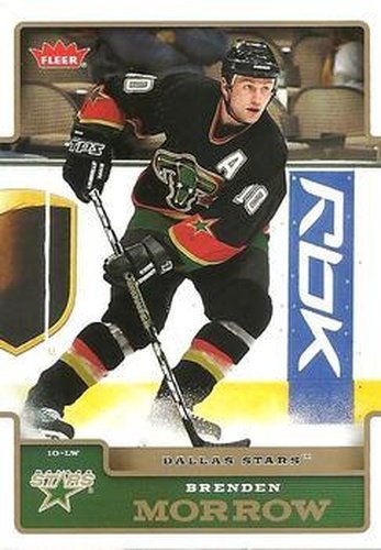 #64 Brenden Morrow - Dallas Stars - 2006-07 Fleer Hockey
