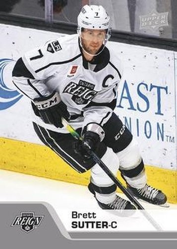 #64 Brett Sutter - Ontario Reign - 2020-21 Upper Deck AHL Hockey