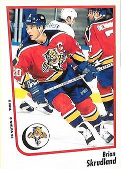 #64 Brian Skrudland - Florida Panthers - 1994-95 Panini Hockey Stickers