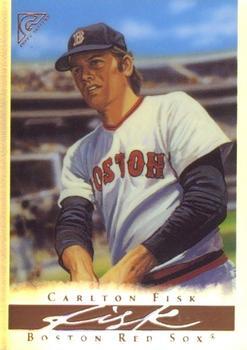 #64 Carlton Fisk - Boston Red Sox - 2003 Topps Gallery Hall of Fame - Artist's Proofs Baseball