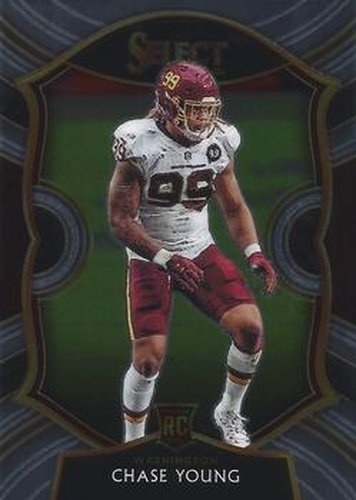 #64 Chase Young - Washington Football Team - 2020 Panini Select Football