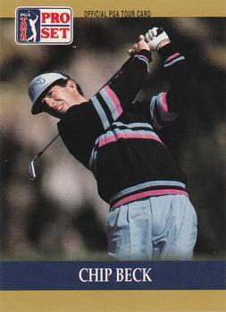 #64 Chip Beck - 1990 Pro Set PGA Tour Golf