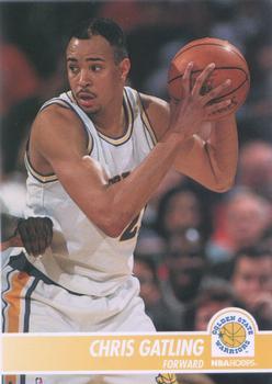#64 Chris Gatling - Golden State Warriors - 1994-95 Hoops Basketball