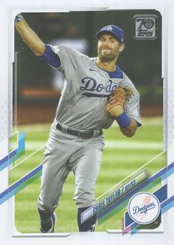 #64 Chris Taylor - Los Angeles Dodgers - 2021 Topps Baseball