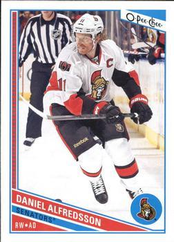 #64 Daniel Alfredsson - Ottawa Senators - 2013-14 O-Pee-Chee Hockey