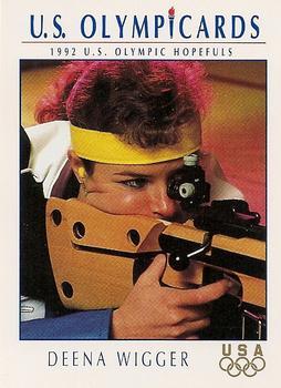 #64 Deena Wigger - USA - 1992 Impel U.S. Olympic Hopefuls