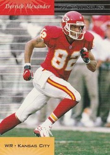 #64 Derrick Alexander - Kansas City Chiefs - 1999 Donruss Football