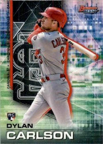 #64 Dylan Carlson - St. Louis Cardinals - 2021 Bowman's Best Baseball