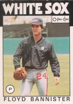 #64 Floyd Bannister - Chicago White Sox - 1986 O-Pee-Chee Baseball