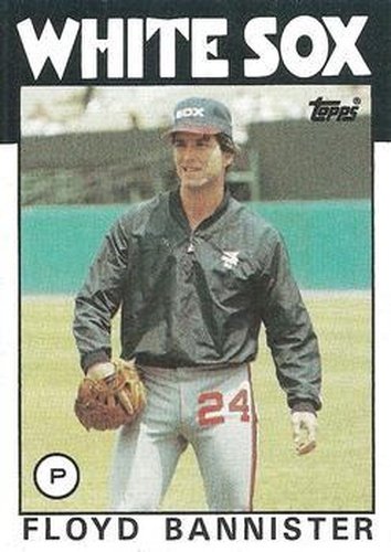 #64 Floyd Bannister - Chicago White Sox - 1986 Topps Baseball