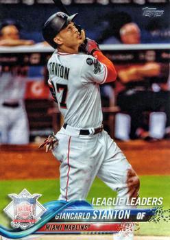 #64 Giancarlo Stanton - Miami Marlins - 2018 Topps Baseball