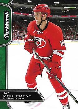 #64 Jay McClement - Carolina Hurricanes - 2016-17 Parkhurst Hockey