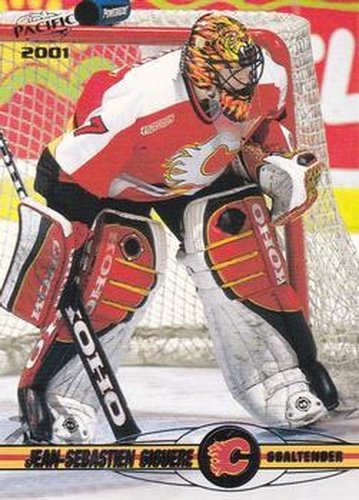 #64 Jean-Sebastien Giguere - Calgary Flames - 2000-01 Pacific Hockey