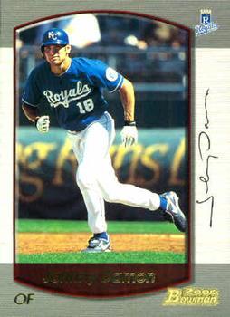 #64 Johnny Damon - Kansas City Royals - 2000 Bowman Baseball