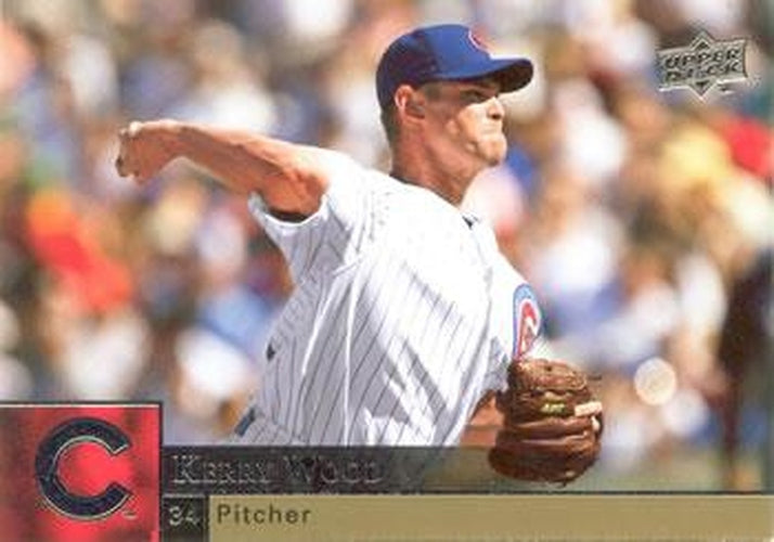 #64 Kerry Wood - Chicago Cubs - 2009 Upper Deck Baseball