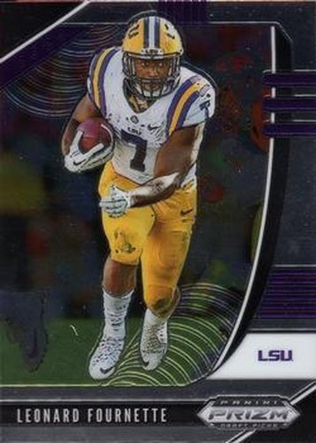 #64 Leonard Fournette - LSU Tigers - 2020 Panini Prizm Draft Picks Football