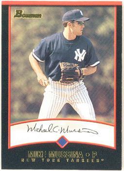#64 Mike Mussina - New York Yankees - 2001 Bowman Baseball