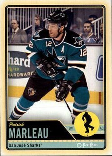 #64 Patrick Marleau - San Jose Sharks - 2012-13 O-Pee-Chee Hockey