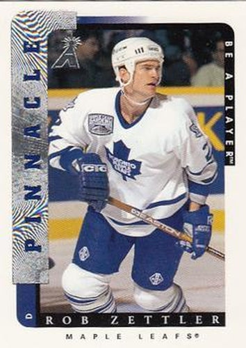 #64 Rob Zettler - Toronto Maple Leafs - 1996-97 Pinnacle Be a Player Hockey