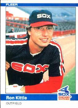 #64 Ron Kittle - Chicago White Sox - 1984 Fleer Baseball