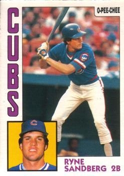 #64 Ryne Sandberg - Chicago Cubs - 1984 O-Pee-Chee Baseball