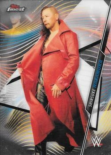 #64 Shinsuke Nakamura - 2020 Topps WWE Finest Wrestling