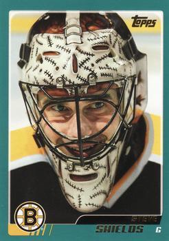 #64 Steve Shields - Boston Bruins - 2003-04 Topps Hockey