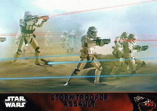 #64 Stormtrooper Assault - 2015 Topps Star Wars The Force Awakens