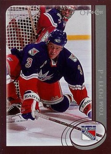 #64 Tom Poti - New York Rangers - 2002-03 O-Pee-Chee Hockey