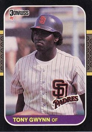 #64 Tony Gwynn - San Diego Padres - 1987 Donruss Baseball