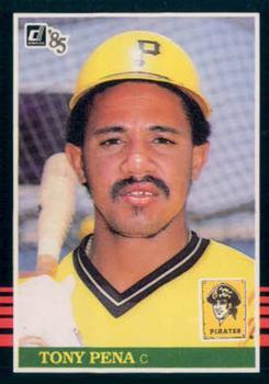 #64 Tony Pena - Pittsburgh Pirates - 1985 Donruss Baseball
