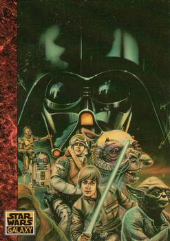 #64 Two Lukes - 1993 Topps Star Wars Galaxy