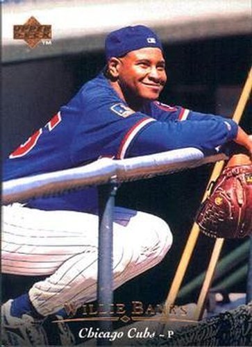 #64 Willie Banks - Chicago Cubs - 1995 Upper Deck Baseball