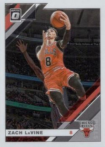 #64 Zach LaVine - Chicago Bulls - 2019-20 Donruss Optic Basketball