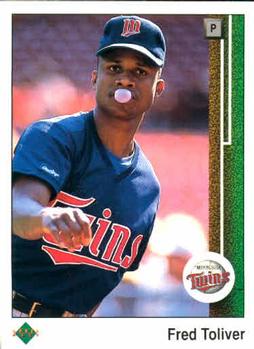 #64 Fred Toliver - Minnesota Twins - 1989 Upper Deck Baseball