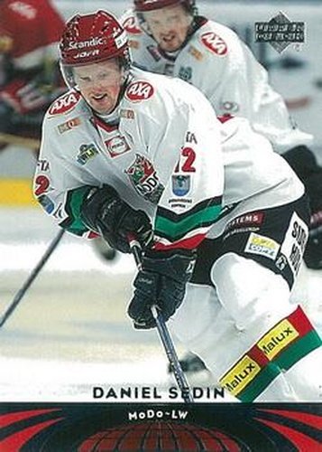 #64 Daniel Sedin - MoDo - 2004-05 UD All-World Edition Hockey