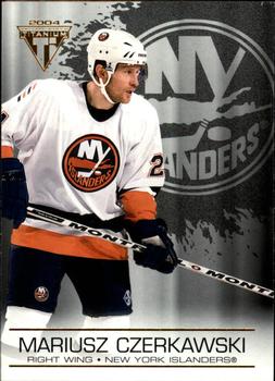 #64 Mariusz Czerkawski - New York Islanders - 2003-04 Pacific Private Stock Titanium Hockey