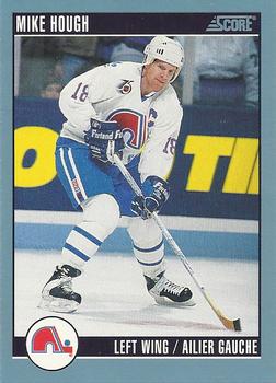 #64 Mike Hough - Quebec Nordiques - 1992-93 Score Canadian Hockey
