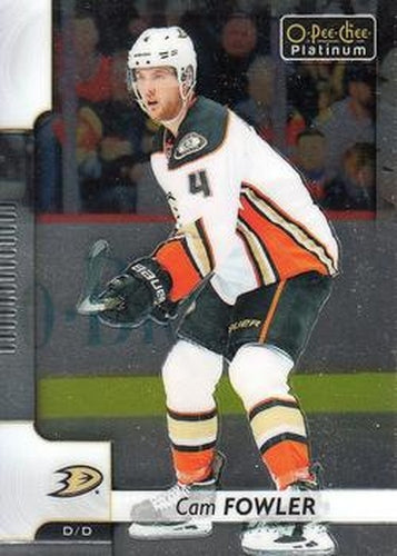 #64 Cam Fowler - Anaheim Ducks - 2017-18 O-Pee-Chee Platinum Hockey