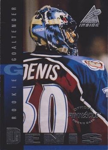 #64 Marc Denis - Colorado Avalanche - 1997-98 Pinnacle Inside Hockey