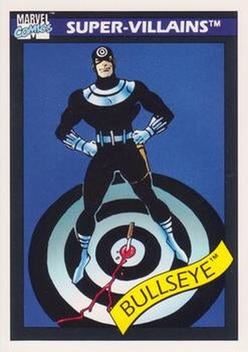 #64 Bullseye - 1990 Impel Marvel Universe