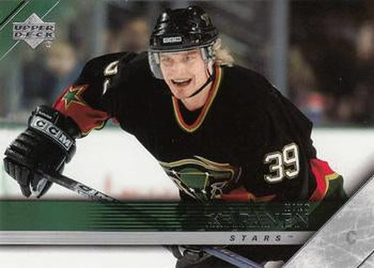 #64 Niko Kapanen - Dallas Stars - 2005-06 Upper Deck Hockey