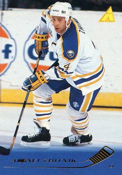 #64 Alexei Zhitnik - Buffalo Sabres - 1995-96 Pinnacle Hockey