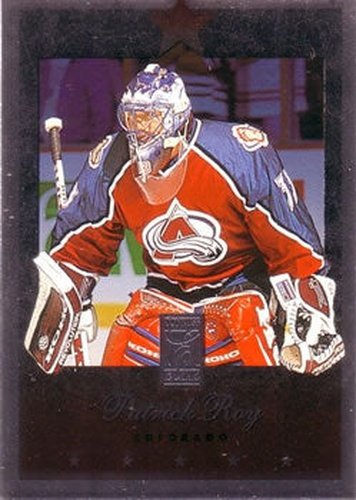 #64 Patrick Roy - Colorado Avalanche - 1995-96 Donruss Elite Hockey